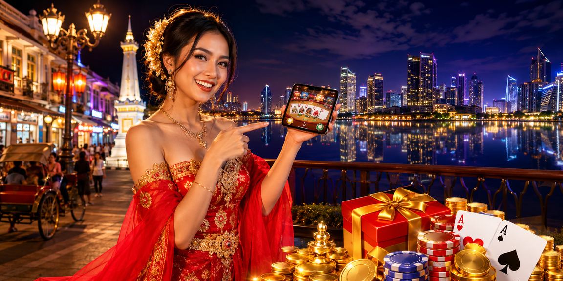 Pengguna bertaruh menggunakan smartphone dengan metode pembayaran lokal IDR